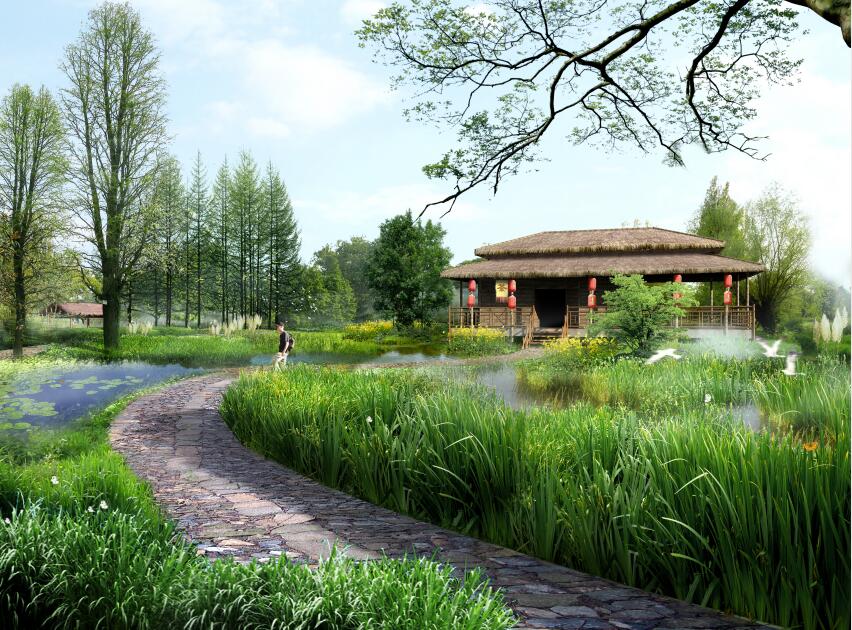 Fuzhou Sanjiang Wetland Ecological Restoration Project