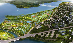 Fuzhou Sanjiang Wetland Park Project